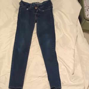 American Eagle Dark Blue jeggings